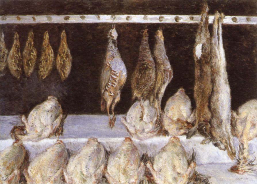 Gustave Caillebotte Still life Chicken